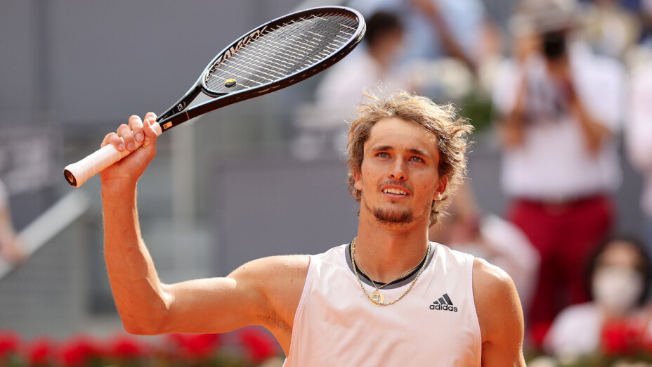 Alexander Zverev es finalista del Mutua Madrid Open
