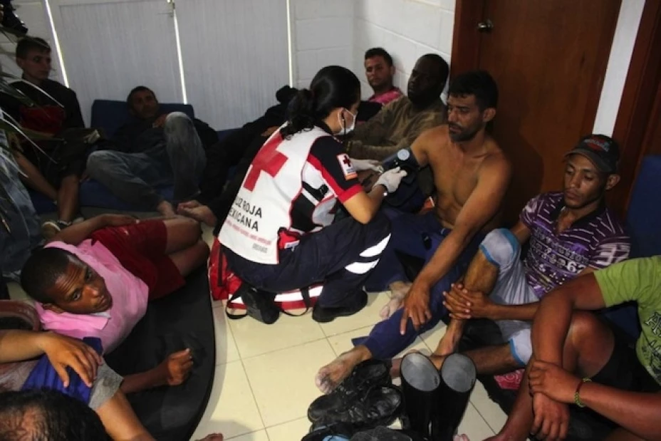 El grupo se integraba por 48 hombres originarios de Guatemala, dos más de El Salvador y dos mexicanos