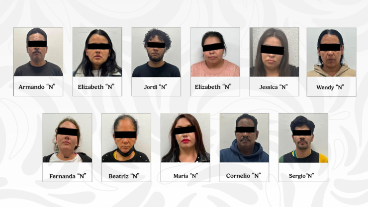 detenidos con droga aeropuerto