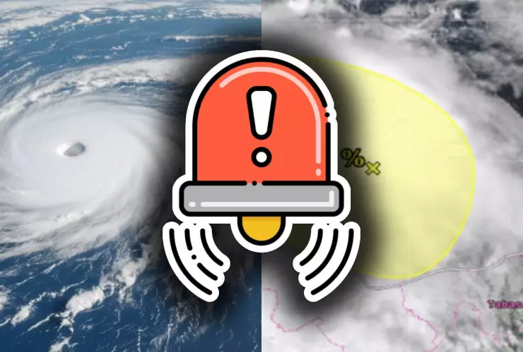 ¡Atención, Atlántico! Vigilan zona de baja presión con probabiliad de desarrollo ciclónico: Esta es su ubicación