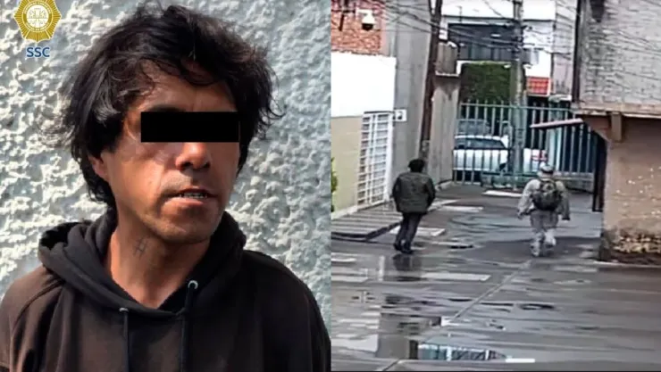 Cae el agresor de Iztacalco; Atacaba peatones con un tubo en la Agrícola Oriental