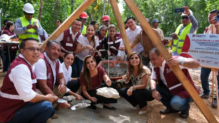 Fortalecen la infraestructura educativa en el fraccionamiento Kusamil de Cancún