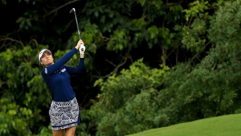 Gaby L&oacute;pez sali&oacute; positiva en un examen de COVID-19 realizado por el LPGA Tour