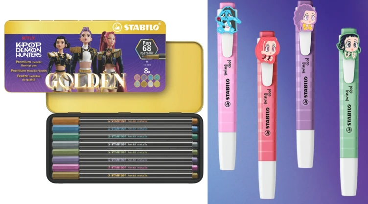 Colección de Kpop Demon Hunters x Stabilo
