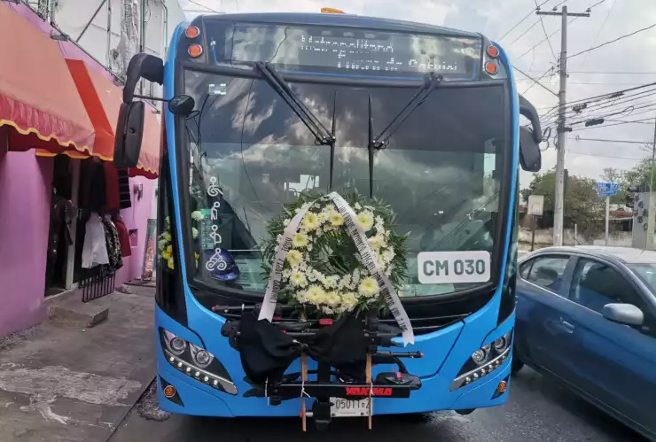 unidad va y ven chofer murio