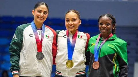 Santo Domingo 2026: Medalla de oro y plata para México en gimnasia artística; quiénes son las ganadoras