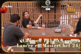 Lancer se BURLÓ de Julio y eso desató la ira de Carmen en MasterChef.
