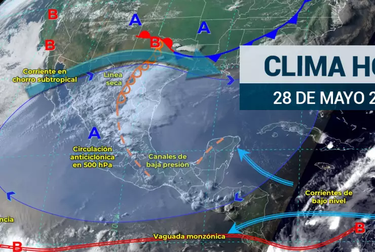 Clima en México HOY