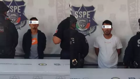 2 hombres con ordenes de aprehensión vigentes