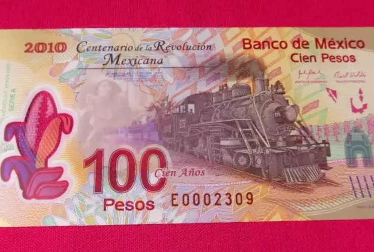 Billete de 100 pesos que vale hasta 150 mil
