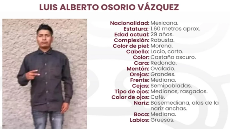 Luis Alberto Osorio es reportado como desaparecido en Acajete, Puebla
