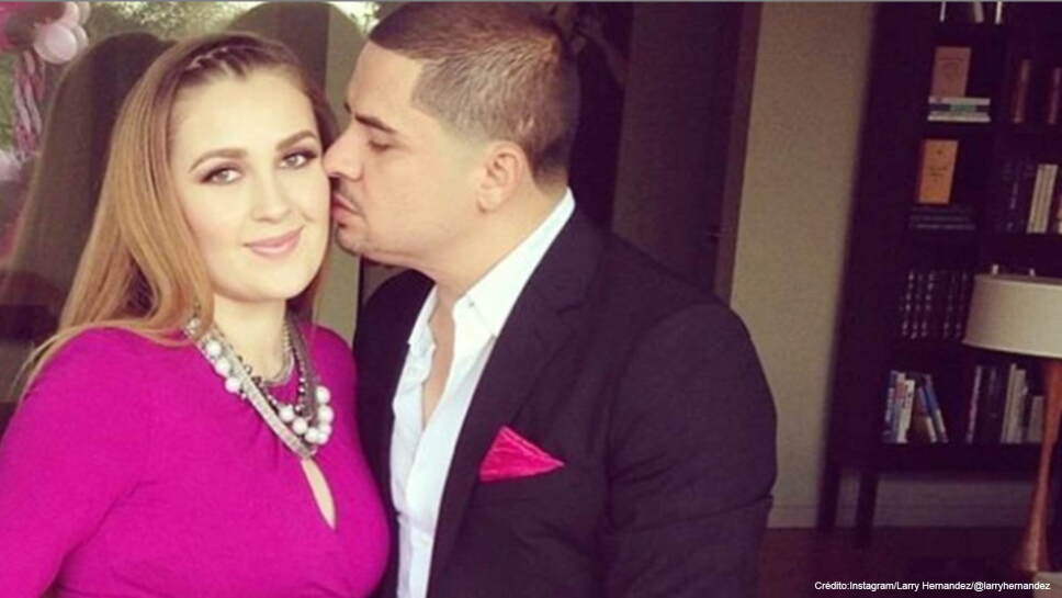 Esposa de Larry Hernández decoró su casa con cordón