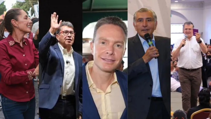 Corcholatas de Morena: ¿cuáles fueron sus actividades hoy?