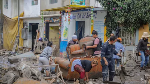 cólera tras inundaciones en Tula, Hidalgo