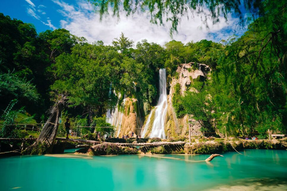 cascada minas viejas