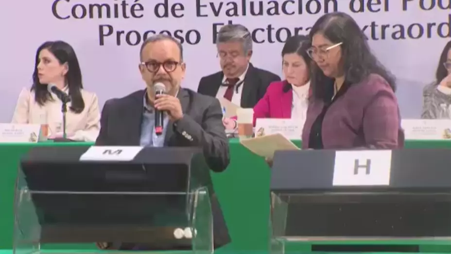 Por medio de una tómbola se definieron las duplas de las candidaturas a juezas y jueces de distrito