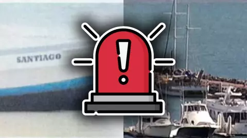 desaparición de embarcación “Santiago” en Playa del Carmen