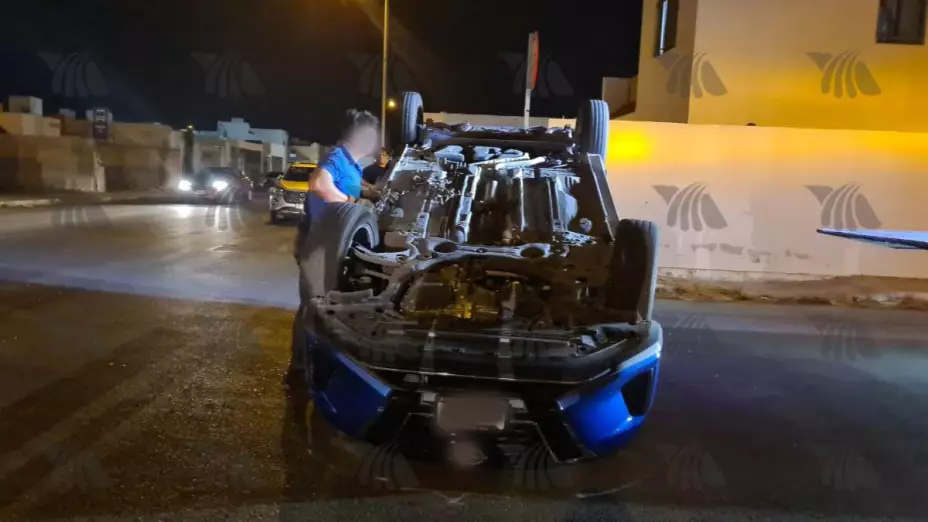 accidente los heros volcad