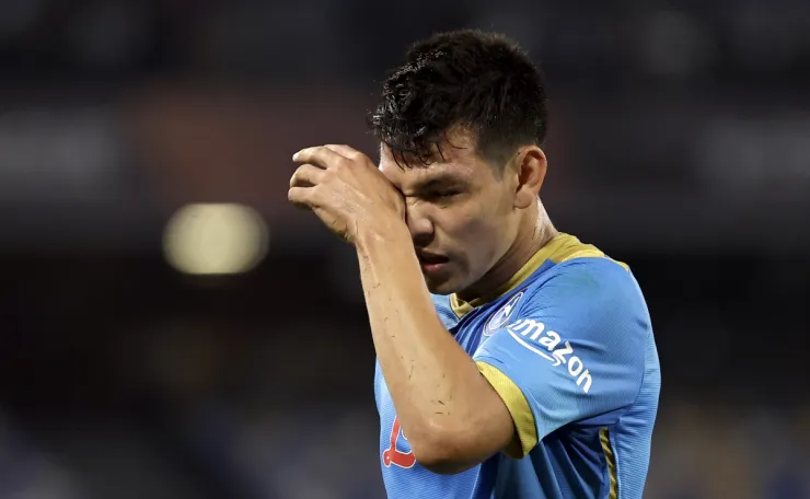 Chucky Lozano Napoli Serie A
