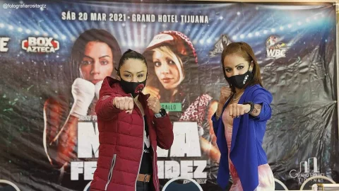 Jackie Nava vs Karina Fernández boxeo