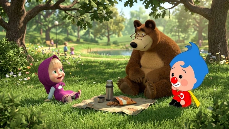 3 capítulos de ‘Plim Plim’ y ‘Masha y el Oso’ que ayudan a desarrollar la responsabilidad afectiva de los niños