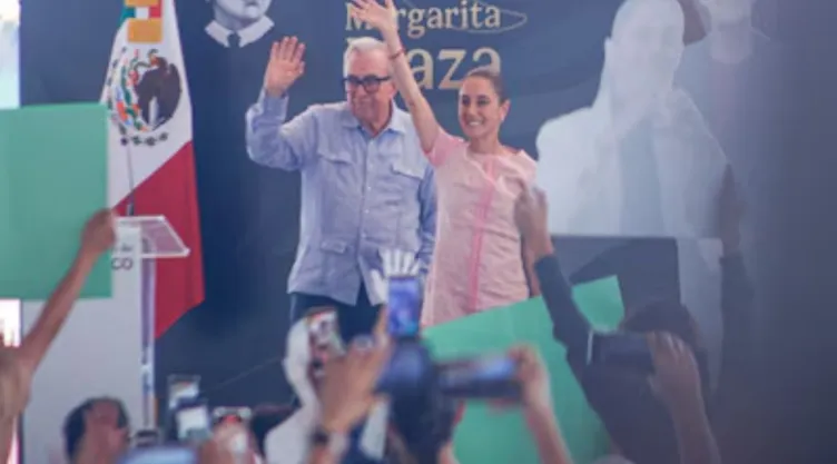 SHEINBAUM Y ROCHA MOYA