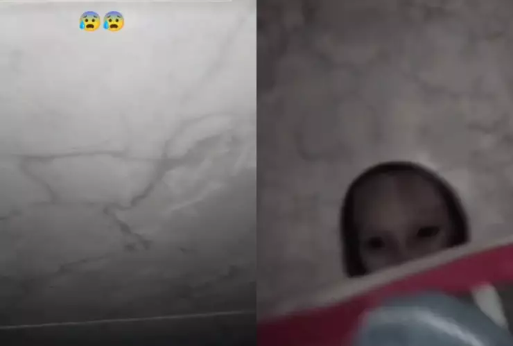 ¡De miedo! Joven graba aterradora criatura debajo de su cama y se vuelve viral (VIDEO)