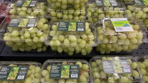 Este es el precio exacto de la uva en Walmart, Chedraui y Soriana para Año Nuevo 2025