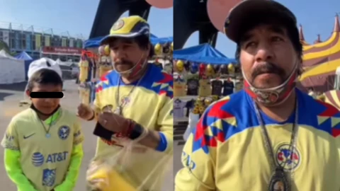 Aficionado americanista nombra a sus hijos como jugadores de las Águilas