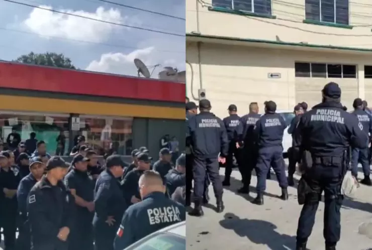 Tizayuca Hidalgo paro policias condiciones de trabajo