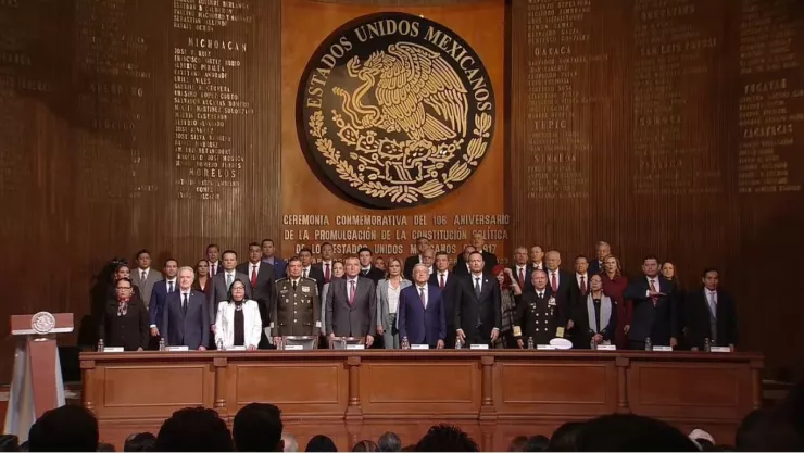 amlo constitucion 106 ceremonia