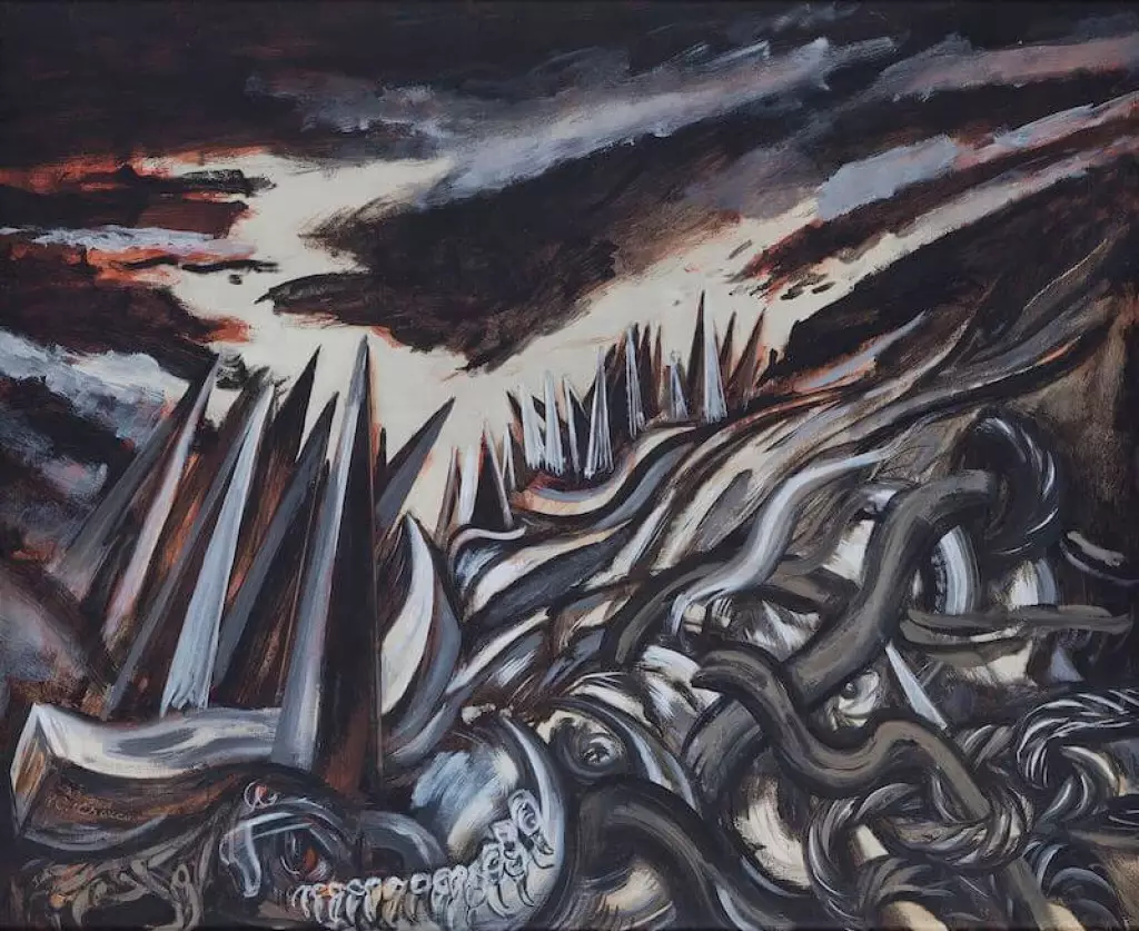jose clemente orozco paisaje de picos