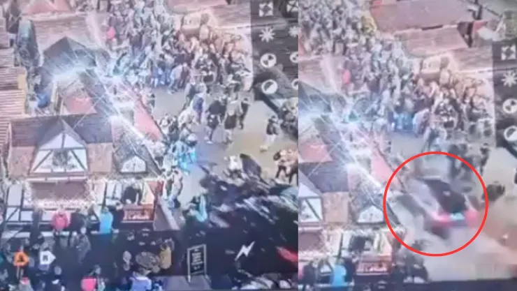 Atropello masivo en Magdeburgo, Alemania: VIDEO