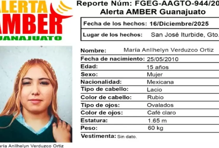 Alerta Amber Guanajuato HOY: Activan ficha de búsqueda por desaparición de menores en San José de Iturbide e Irapuato