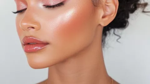 El maquillaje coral debe estar bien difuminado para verse sofisticado