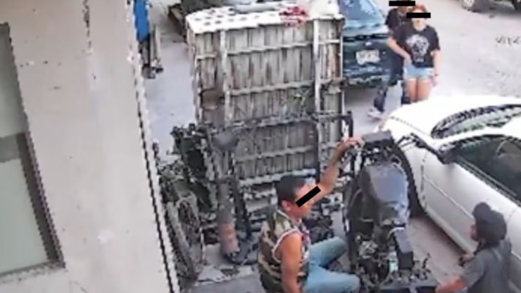 VIDEO | Mujer asesina a un mecánico en Escobedo, Nuevo León