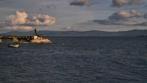 ¡Lago de Chapala va a la baja! Su nivel presenta un descenso considerable y así se encuentra HOY 18 de noviembre