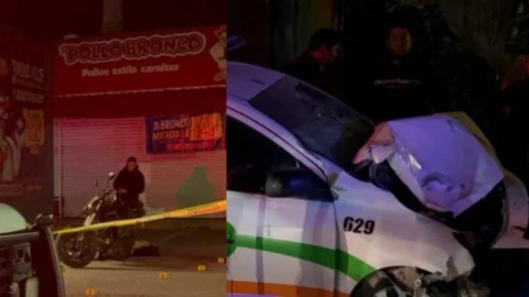 ZMG DE NOCHE taxista atropella a 5 un muerto el salto jalisco
