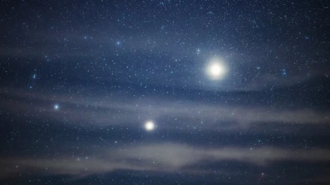 J&uacute;piter brillando junto a la Luna, un espect&aacute;culo que se vivir&aacute; en M&eacute;xico