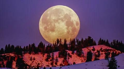 Super Luna, Lluvia de estrellas, abril.jpg