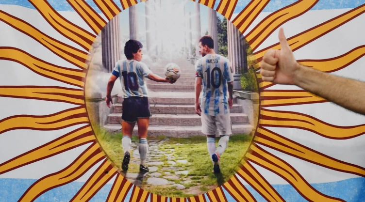 Maradona y Messi