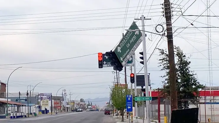 cae señalamiento
