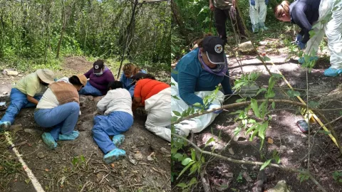 Descubren cocinas clandestinas con restos óseos calcinados en San Luis Potosí