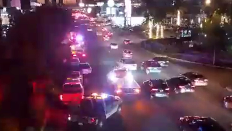 pelea de juniors provoca cierre en la vía altixcáyotl