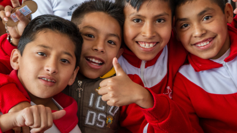 Los niños también recibieron el mensaje de VSD