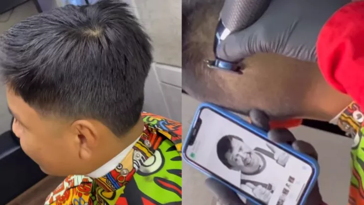 VIDEO: Barbero hace homenaje a Chabelo con un corte increíble