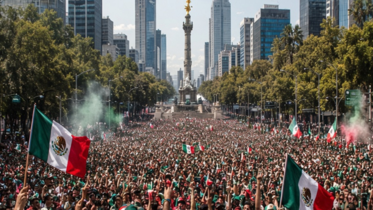 Calles cerradas por el México vs Ecuador martes 30 de junio