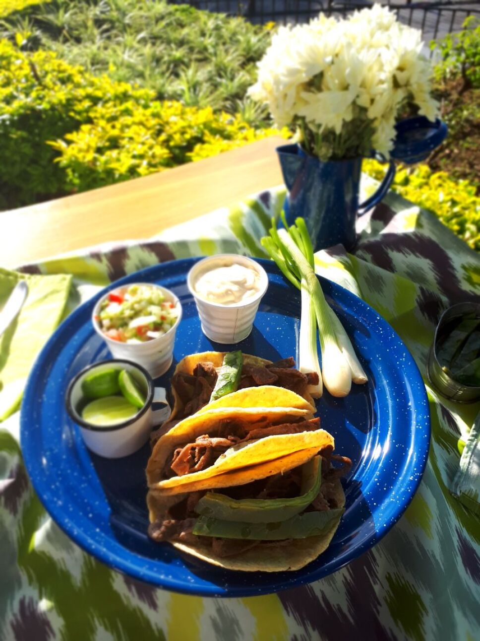 Tacos de cecina de yecapixtla