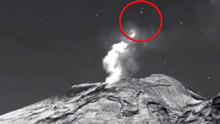 ovnis en el volcan popocatepetl video