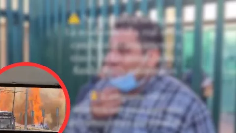 Difunden video de presunto estafador que intenta lucrar con la situación de las víctimas de la explosión de pipa en Iztapalapa, CDMX